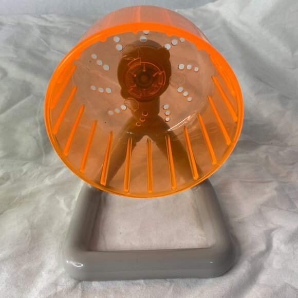 All Living Things Dwarf Hamster Wheel Small Orange NWOT - Picture 3 of 3